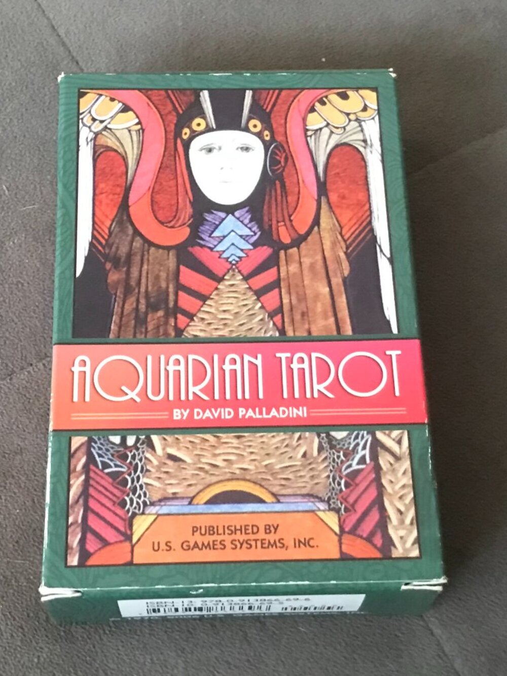 Aquarian Tarot 2006 David Palladini Art Deco